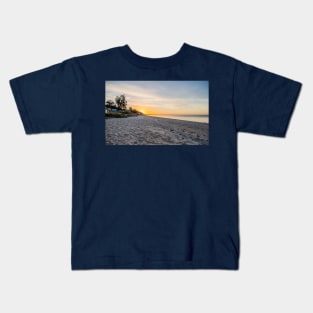 Dromana Boat Sheds, Dromana, Mornington Peninsula, Victoria, Australia Kids T-Shirt